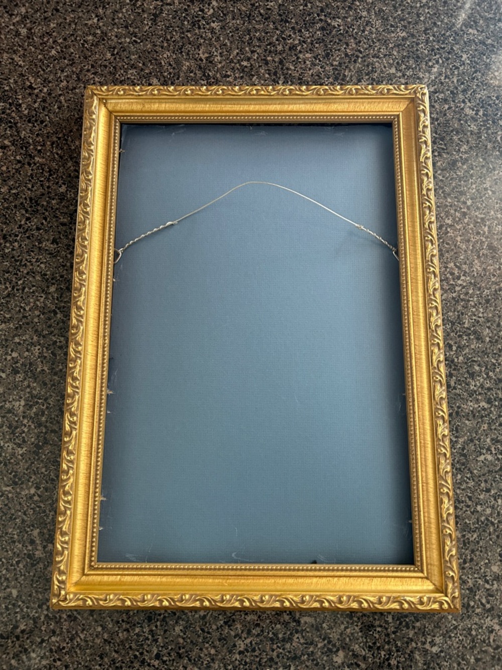 Renaissance Classic European Style Ornate Gold-Colored Picture Frame 17x12”